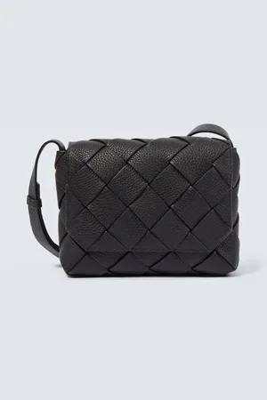 Bottega Veneta Bolso cruzado Diago de piel Intreccio