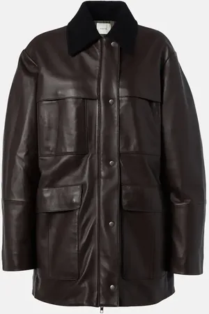 Vince Chaqueta de piel con lana