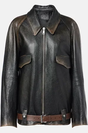 Prada Chaqueta de piel