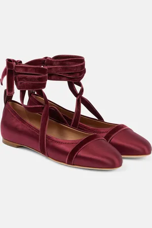 MALONE SOULIERS Bailarinas Spencer de satén