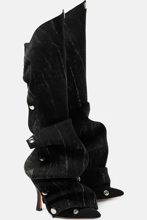 Y / PROJECT Botas altas Snap de denim