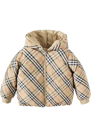 Burberry Chaqueta reversible con Burberry Check