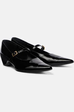 Khaite Zapatos planos Mary Jane Sybil de charol