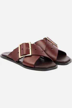 Loewe Sandalias Petal Belt de piel
