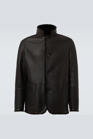 Loro Piana Chaqueta de piel con forro de borrego
