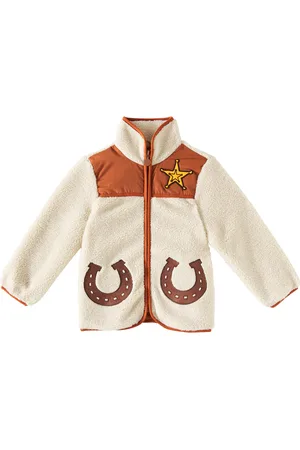 Stella McCartney Chaqueta de felpa con aplique