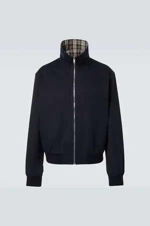 Bottega Veneta Chaqueta de algodón a cuadros reversible
