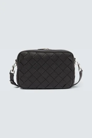 Bottega Veneta Bolso cruzado de piel Intrecciato