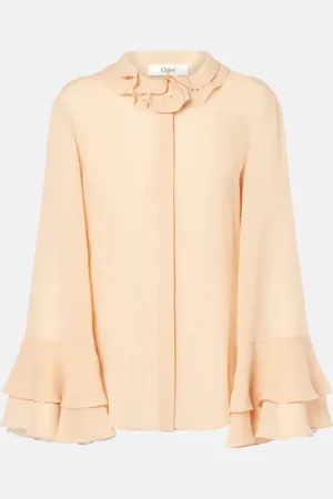Chloé Chloé Blusa de georgette de seda