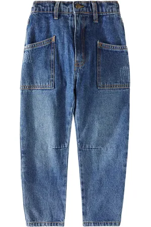 Rylee + Cru Jeans anchos de tiro medio