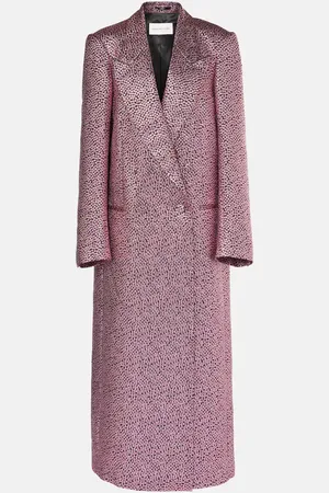 DRIES VAN NOTEN Abrigo de lamé