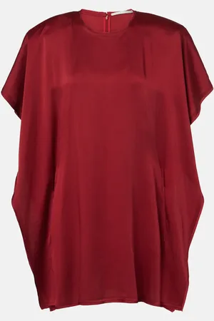 Stella McCartney Vestido corto de jersey drapeado