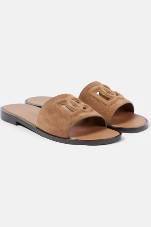 Dolce & Gabbana Sandalias DG de ante