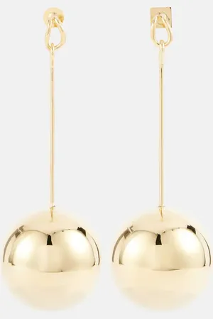Jacquemus Pendientes Les Grandes Boucles Nodo