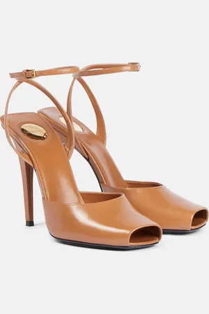 Saint Laurent Sandalias La Scandale 110 de piel