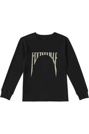 Rick Owens Camiseta de jersey de algodón estampada