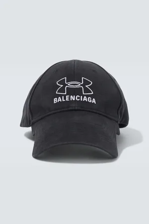 Balenciaga Gorra de denim con logo