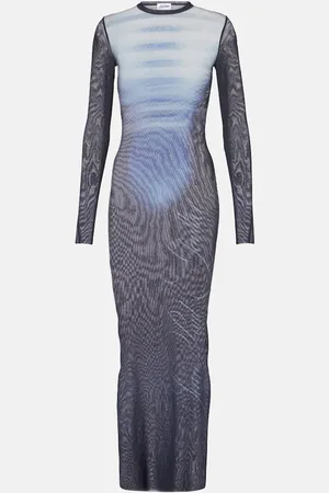 Jean Paul Gaultier Vestido largo La Male de malla