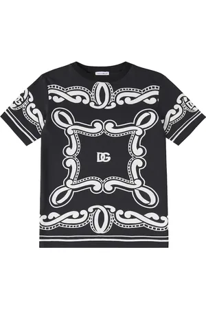 Dolce & Gabbana Camiseta de algodón estampada