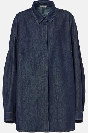DRIES VAN NOTEN Camisa oversized de denim