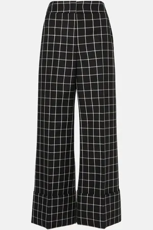 VALENTINO Pantalones anchos Mossi de lana virgen