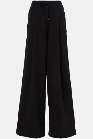 DRIES VAN NOTEN Pantalones anchos de algodón