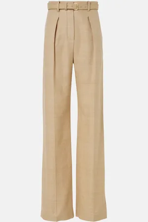Loro Piana Pantalones anchos Edward de seda