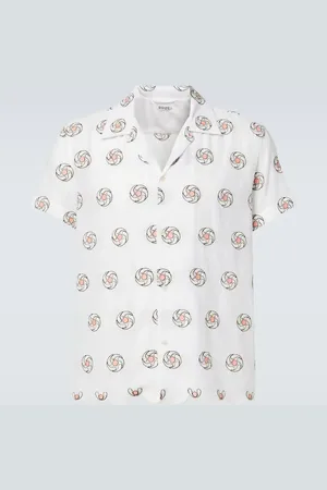 BODE Camisa Floral Aperture de algodón