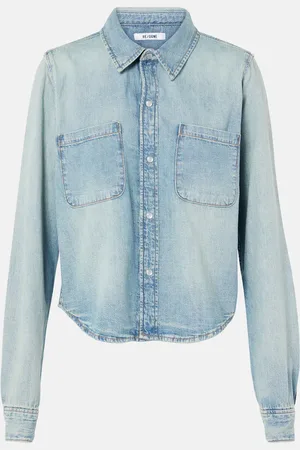 RE/DONE Camisa de denim