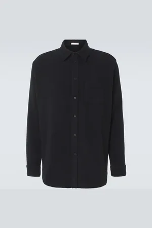 The Row Camisa Ezra de mezcla de cachemir