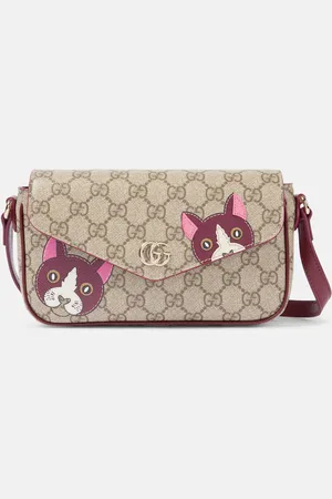Gucci Bolso al hombro Mini de lona GG estampado