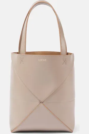 Loewe Tote Puzzle Fold Mini de piel