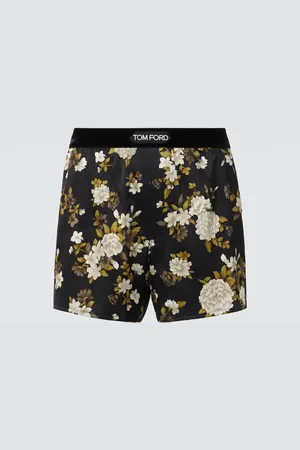 Tom Ford Bóxers de mezcla de seda floral