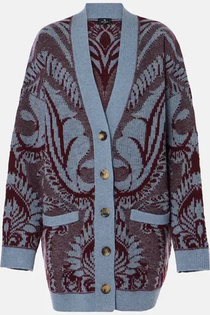 Etro Cárdigan oversized de lana