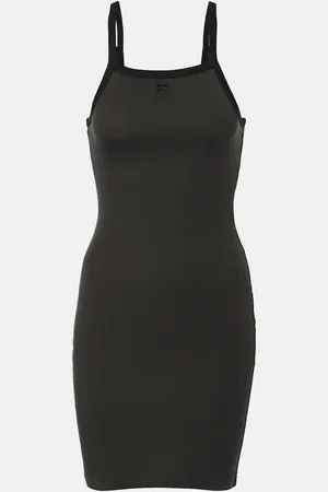 Courrèges Courrèges Vestido corto de algodón