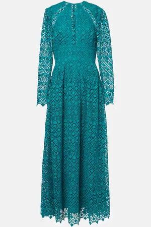 Elie saab Vestido de fiesta de macramé