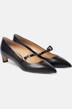 GABRIELA HEARST Salones Marino de piel
