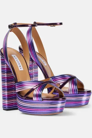 Aquazzura Sandalias con plataforma Sundance Plateau 140