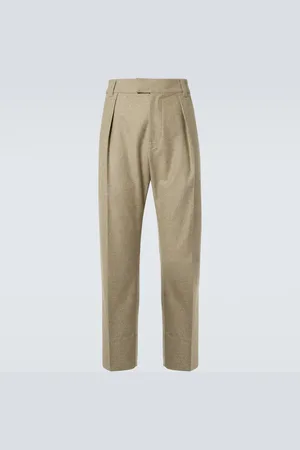 Loro Piana Pantalones rectos Reinga de lana y cachemir