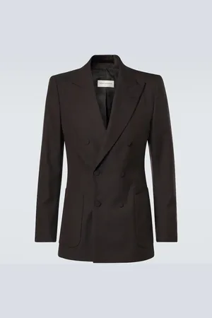DRIES VAN NOTEN Blazer cruzado de lana