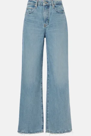 Frame Jeans anchos Le Jane de tiro alto