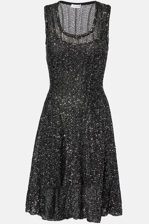 Alaïa Alaïa Vestido corto con lentejuelas