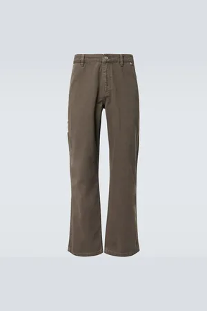 Frame Pantalones rectos Workwear de lona
