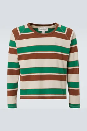 ERL Camiseta de jersey de algodón a rayas