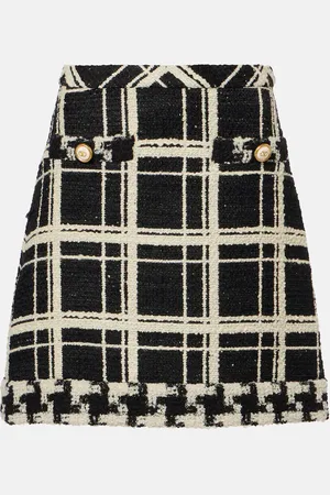 VALENTINO Minifalda Mossi de tweed