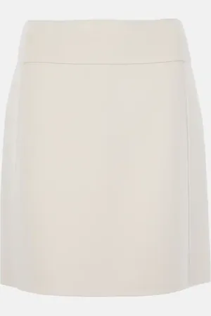 Max Mara Minifalda de lana