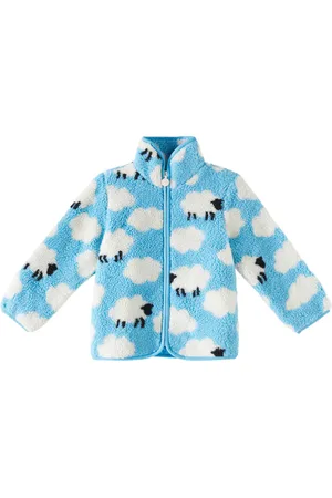 Stella McCartney Chaqueta de felpa estampada