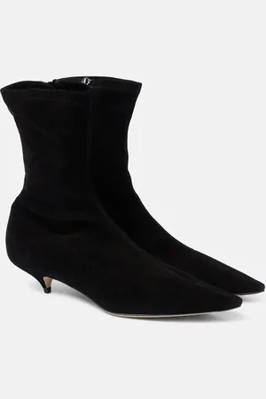 The Row Botines Liisa de ante