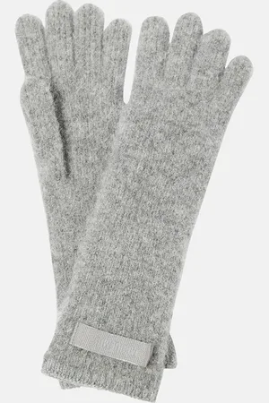 Jacquemus Guantes Les Gants Gros Grain de mezcla de lana