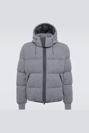 Ermenegildo Zegna Chaqueta de plumas de mezcla de cachemir
